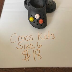 CROCS Gray Slippers Classic Design